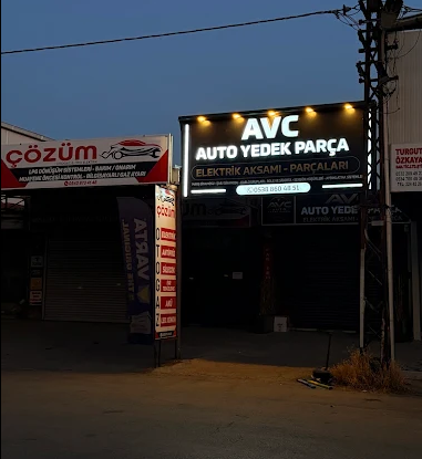 AVC Auto mağaza önü ve tabela