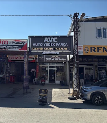 AVC Auto mağazasının dış görünümü